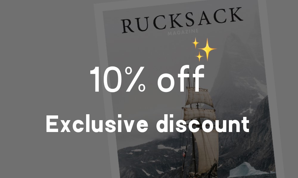 10% off Rucksack magazine